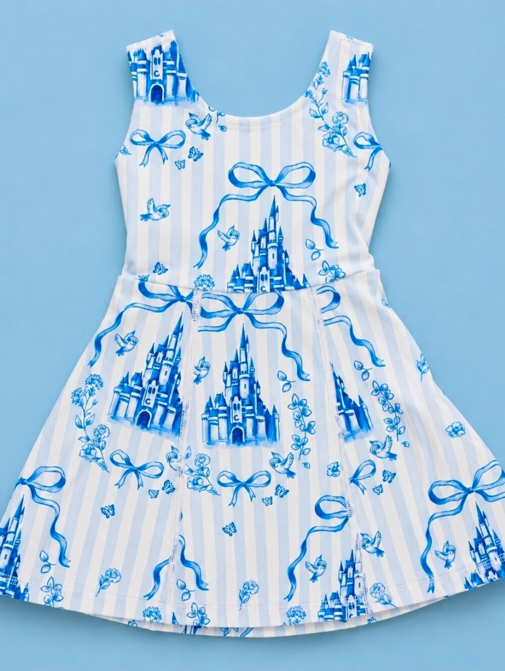 Baby Girls Cinderella Castle Skort Dress